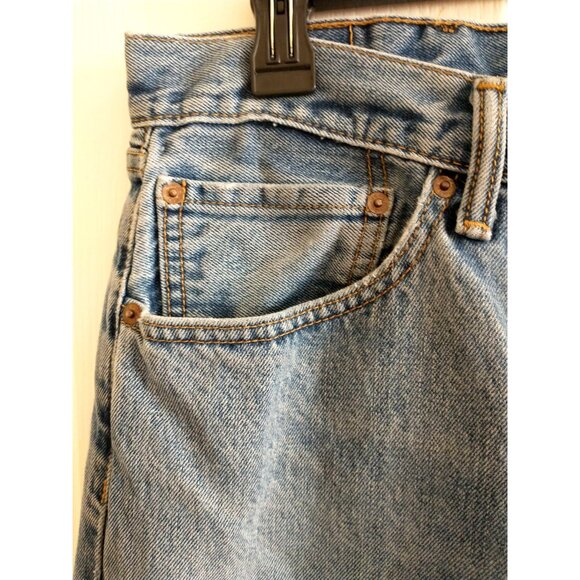 Levi’s Men’s 505 Jeans Regular Straight Leg Cotton Lesotho Medium Wash 38x29 - Picture 2 of 9
